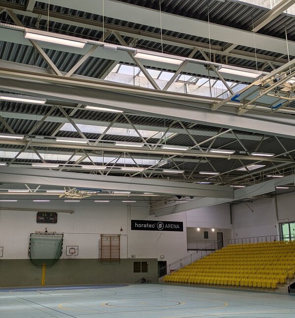 LED-Beleuchtung in der horatec-Arena