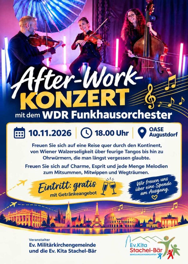 Plakat WDR-Konzert